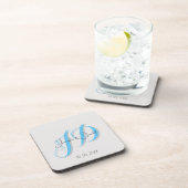 Calligraphie-Trends in klassischer Schriftzeichen- Getränkeuntersetzer (Rechte Seite)