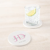 Calligraphie-Trends in klassischer Schriftzeichen- Getränkeuntersetzer (Seite)