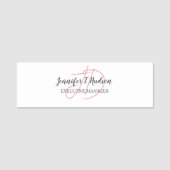 Calligraphie-Trends in klassischer Schriftzeichen- Namensschild (Vorderseite)