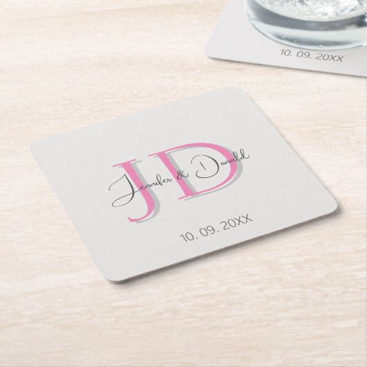 Calligraphie-Trends in klassischer Schriftzeichen- Rechteckiger Pappuntersetzer (angewinkelt)