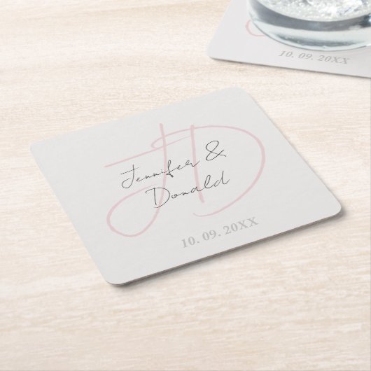 Calligraphie-Trends in klassischer Schriftzeichen- Rechteckiger Pappuntersetzer (angewinkelt)