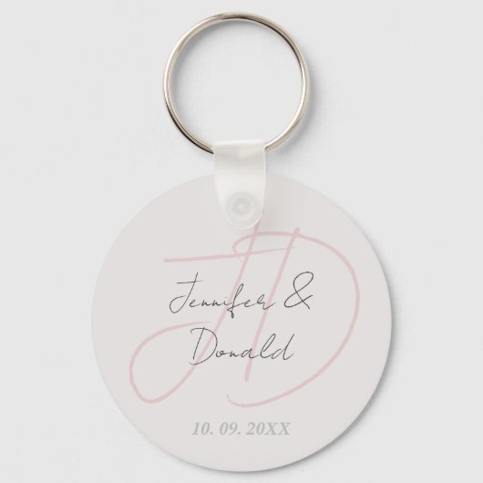 Calligraphie-Trends in klassischer Schriftzeichen- Schlüsselanhänger (Vorderseite)