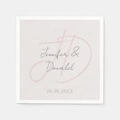 Calligraphie-Trends in klassischer Schriftzeichen- Serviette (Vorderseite)