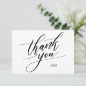 Calligraphy Branded Danke (Stehend Vorderseite)