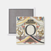 CALLIGRAPHY CALLIGRAPHY BRIEF Q JORIS HOEFNAGEL B MAGNET (Vorderseite/Rückseite)