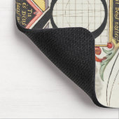 CALLIGRAPHY CALLIGRAPHY BRIEF Q JORIS HOEFNAGEL B MOUSEPAD (Ecke)