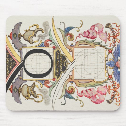 CALLIGRAPHY CALLIGRAPHY BRIEF Q JORIS HOEFNAGEL B MOUSEPAD (Vorne)