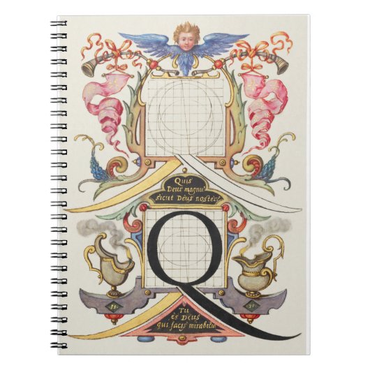 CALLIGRAPHY CALLIGRAPHY BRIEF Q JORIS HOEFNAGEL B NOTIZBLOCK (Vorderseite)