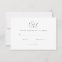 Calligraphy Classic Moderne Hochzeit