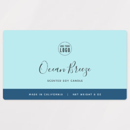 Calligraphy Editable Colors Contrast Product Etiketten