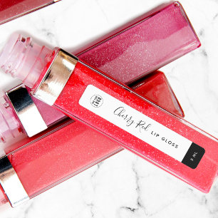 Calligraphy Editable Colors Contrast Product Label Etiketten