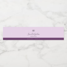 Calligraphy Editable Colors Contrast Product Label