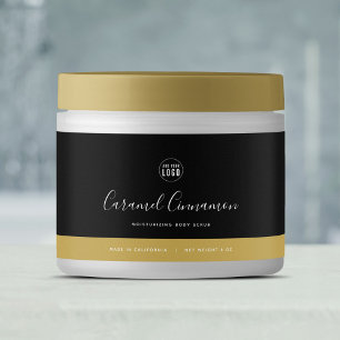 Calligraphy Editable Colors Contrast Product Label Wasserflaschenetikett