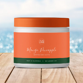 Calligraphy Editable Colors Contrast Product Label Wasserflaschenetikett