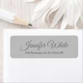 Calligraphy Elegant Bold Retro Gray (Insitu)