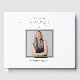 Calligraphy Foto Memorial Erinnerung Gästebuch
