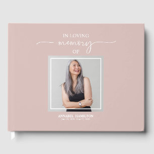 Calligraphy Foto Memorial Erinnerung Gästebuch