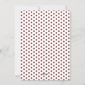 Calligraphy Foto White Frohe Weihnachten (Rückseite)