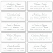Calligraphy Guest Address Labels BESTELLEN AUF 8" (Vorderseite)