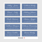 Calligraphy Guest Address Labels ORDER 6" oder 8"! (Blatt)
