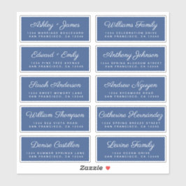Calligraphy Guest Address Labels ORDER 6" oder 8"!