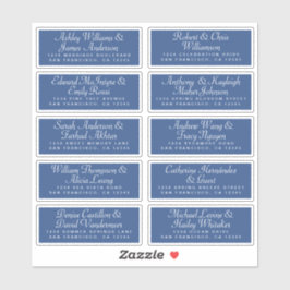 Calligraphy Guest Address Labels ORDER 6" oder 8"!