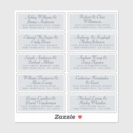 Calligraphy Guest Address Labels ORDER 6" oder 8"!
