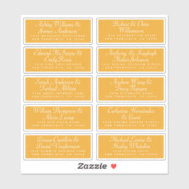 Calligraphy Guest Address Labels ORDER 6" oder 8"!