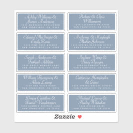 Calligraphy Guest Address Labels ORDER 6" oder 8"!