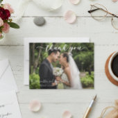 Calligraphy Handwriting Wedding Danke Foto