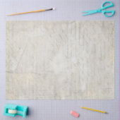 Calligraphy Marble Script Gray Beige Decoupage Seidenpapier (Basteln)