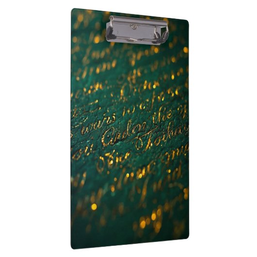 Calligraphy of the Unknown Klemmbrett (Rechts)