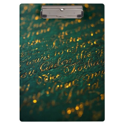 Calligraphy of the Unknown Klemmbrett (Vorderseite)