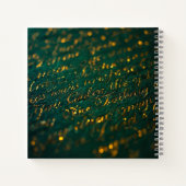 Calligraphy of the Unknown Notizblock (Rückseite)