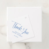 Calligraphy Script Brautparty Vielen Dank Geschenkanhänger (Beispiel)