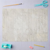 Calligraphy Script Gray Beige Marble Decoupage Tis Seidenpapier (Basteln)