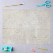 Calligraphy Script Marble Gray Beige Decoupage Seidenpapier (Basteln)