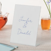 Calligraphy trendy classical plain personal names sockelschild (In Situ)