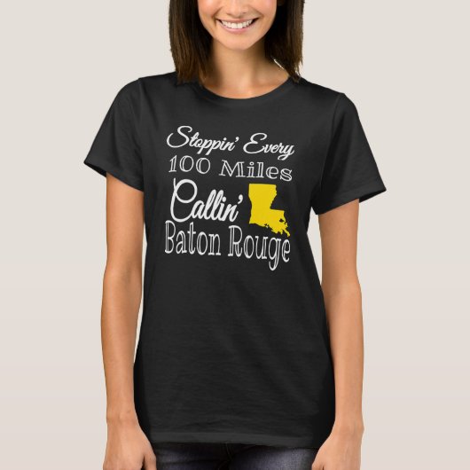Callin' Baton Rouge Musikkonzert T-Shirt (Vorderseite)