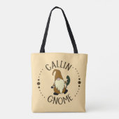 Callin’ Gnome Tasche (Rückseite)