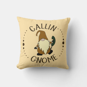 Callin’ Gnome-Throw-Kissen Kissen