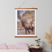 Calling All Cows Wandteppich Mit Holzrahmen (Schlafzimmer)