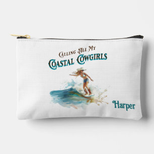 Calling All My Coastal Cowgirls Kosmetiktasche Zubehörtasche