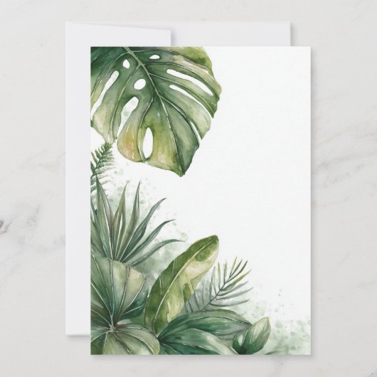 Calling All Party Animals 1st Birthday Party Einladung (Rückseite)