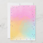 Calling All Pawty Animals Cat Kitten Girl Birthday Einladung (Rückseite)