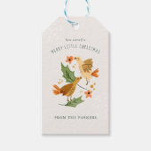 Calling Birds | 12 Day of Christmas Holiday Geschenkanhänger (Vorderseite)