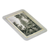 Calling Card of Humphrey Repton, eingraviert von T Magnet (Rechte Seite)