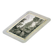 Calling Card of Humphrey Repton, eingraviert von T Magnet (Linke Seite)