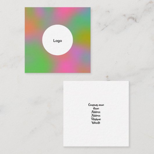 Calling Card Telefonnummerkarte (Vorne/Hinten)