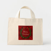Calliope Christmas Cotton Tiny Tote Bag Mini Stoffbeutel (Vorne)